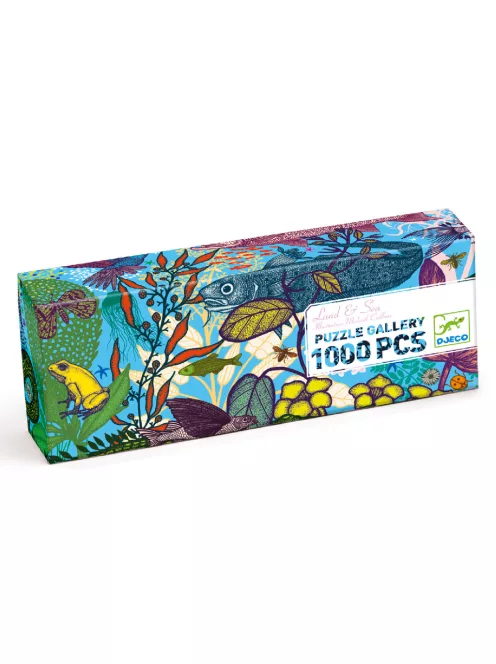 Djeco Művész puzzle Föld és tenger 1000 db-os - Land and Sea