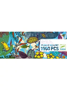   Djeco Művész puzzle Föld és tenger 1000 db-os - Land and Sea