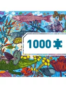 Djeco Művész puzzle Föld és tenger 1000 db-os - Land and Sea