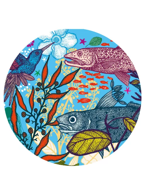 Djeco Művész puzzle Föld és tenger 1000 db-os - Land and Sea