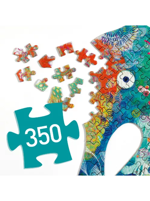 Djeco Művész puzzle Tengericsikó 350 db-os - See Horse