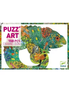 Djeco Művész puzzle, Kaméleon