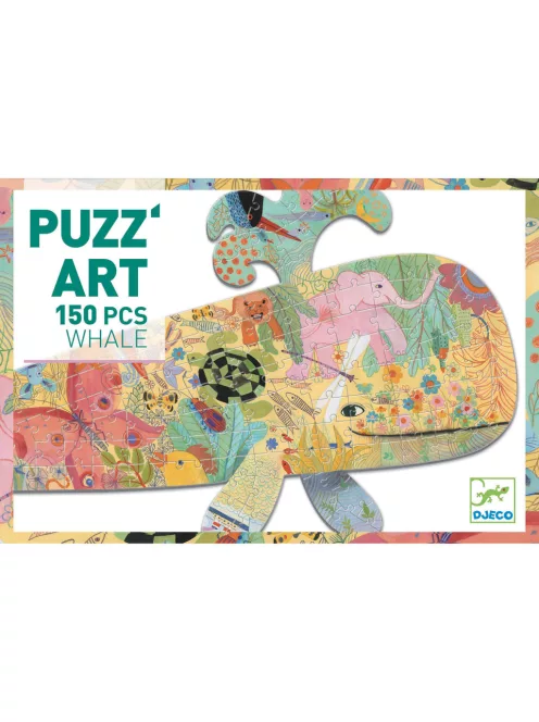 Djeco Művész puzzle, Bálna