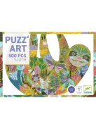 Djeco Művész puzzle Lajhár 500 db-os - The sloth
