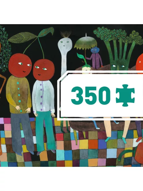 Djeco Művész puzzle Padlizsán lecsó 350 db-os - Caponata