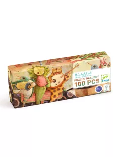   Djeco Óriás puzzle Csodálatos utazás 100 db-os - Wonderful ride