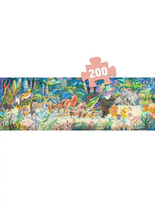 Djeco Művész puzzle Erdei zenekar 200 db-os - Woods music Band