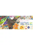 Djeco Művész puzzle Erdei zenekar 200 db-os - Woods music Band