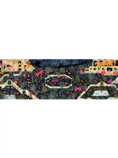   Djeco Művész puzzle A macskák birodalma 500 db-os - The kingdom of cats