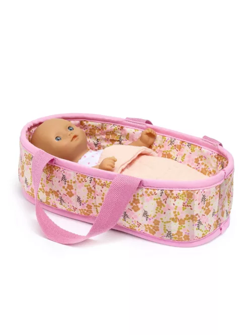 Djeco Játékbaba Mini 20 cm - Barbara mózeskosárral