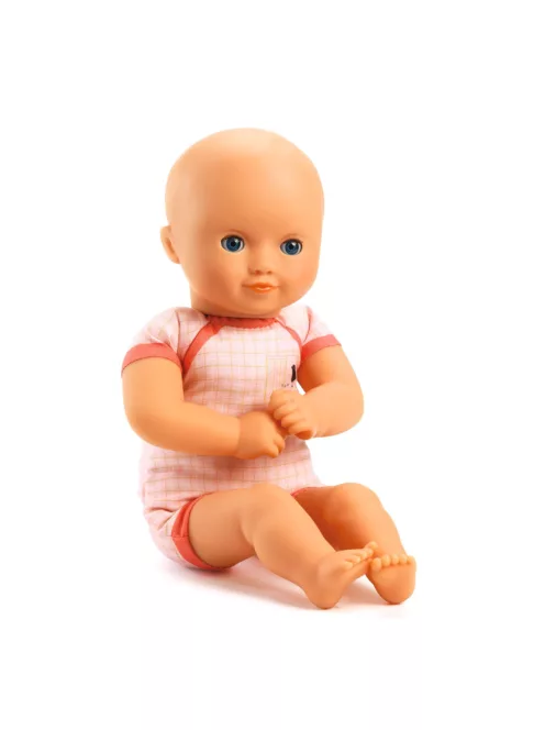 Djeco Pomea Játékbaba Alba sötétkék szemű 32 cm - Alba dark blue eyes