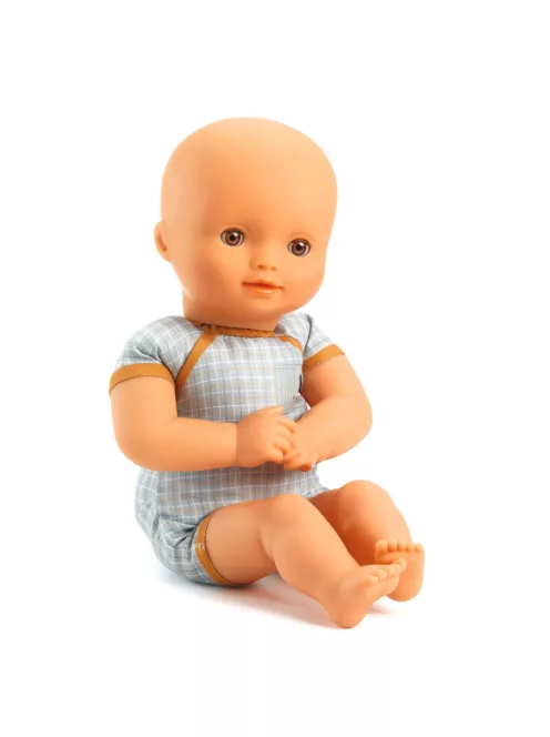 Djeco Pomea Játékbaba Róza barna szemű 32 cm - Rose brown eyes