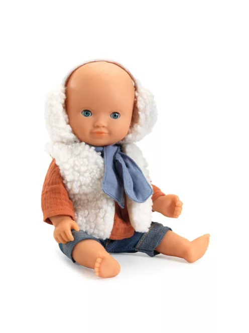 Djeco Játékbaba kiegészítő babaruha Bundás - Outfit Moumoute