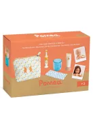 Djeco Pomea Játékbaba kiegészítő tisztálkodás Fogmosás - Toothbrush set