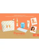 Djeco Pomea Játékbaba kiegészítő tisztálkodás Fogmosás - Toothbrush set