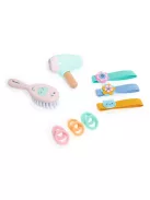 Djeco Pomea Játékbaba kiegészítő szépítkezés Baba fodrászkészlet - Hairdressing set