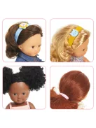 Djeco Pomea Játékbaba kiegészítő szépítkezés Baba fodrászkészlet - Hairdressing set