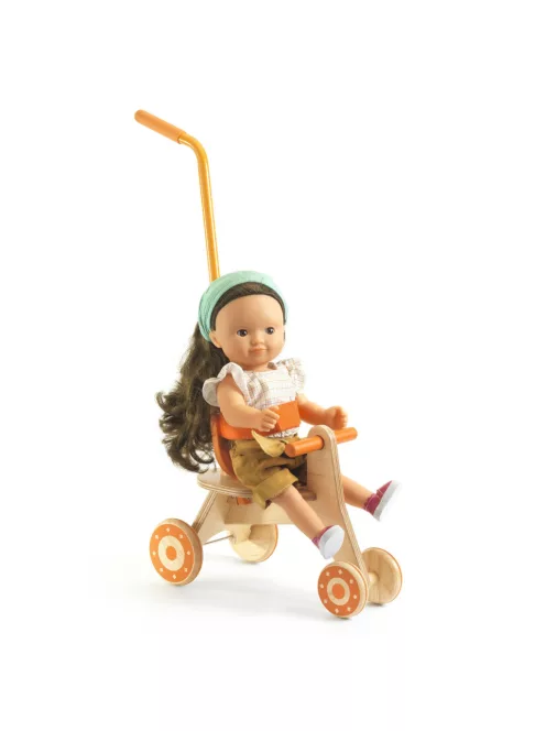 Djeco Játékbaba kiegészítő Baba tricikli - Tricycle