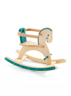   Djeco Pomea Játékbaba kiegészítő, bababútor Baba hintalova - Rocking horse
