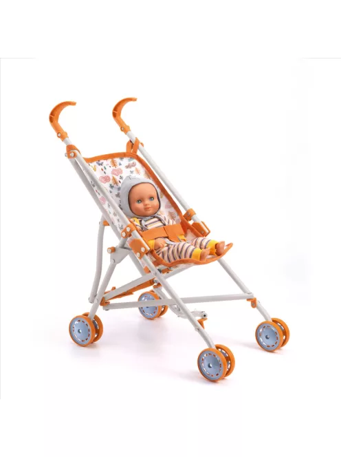 Djeco Babakocsi Erdő mintás 54 cm - Stoller Forest