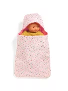 Djeco Pomea Babahálózsák Virágos - Sleep sack Flowers