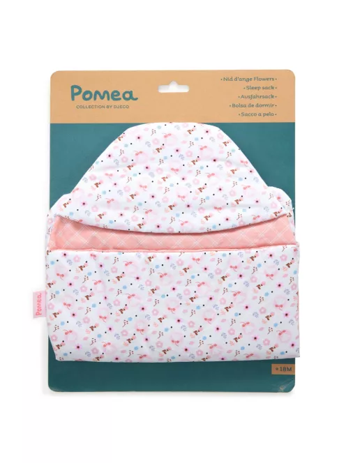 Djeco Pomea Babahálózsák Virágos - Sleep sack Flowers