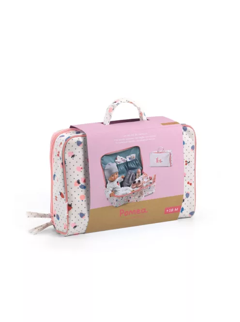 Djeco Játékbaba kiegészítőkkel Vani bőröndje - Vanille's suitcase