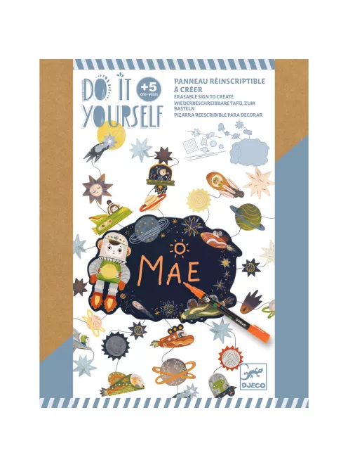 Djeco Design by Csináld magad! Űrben üzenő tábla - In the stars