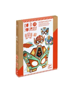 Djeco Csináld magad! - Fémfóliás Robot arcmaszkok