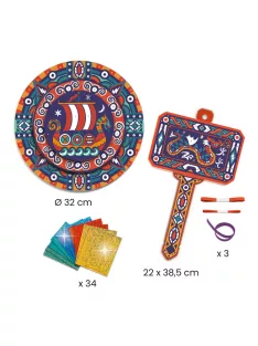 Djeco Design by Csináld magad! Vikingvilág - Like a Viking