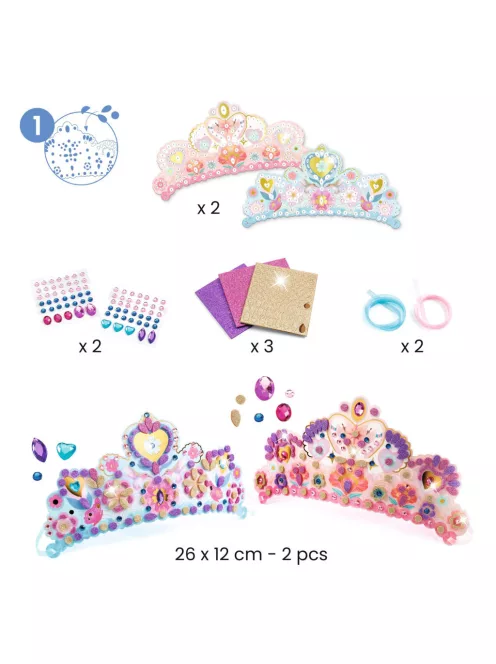 Djeco Csináld magad! Tündérlányok kelléktára - 5 creative activitiesn Nymphea