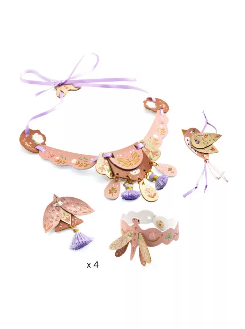 Djeco Design by Csináld magad! Elegáns ékszereim - Miss Rosefinch