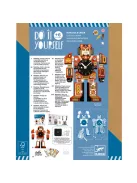 Djeco Design by Csináld magad! Falióra fiúszobába IdőRobi - Robotime