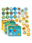 Djeco Képeslottó Állatok élőhelye - Animals loto