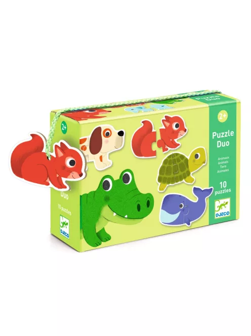 Djeco Párosító puzzle Állatos - Animals