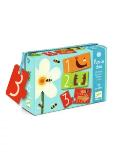 Djeco Párosító puzzle Számok - Numbers