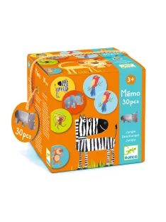 Djeco Memória játék Dzsungel állatok - Jungle