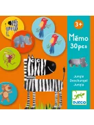Djeco Memória játék Dzsungel állatok - Jungle