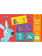 Djeco Párosító puzzle Ellentétek - Opposites