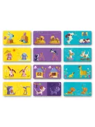 Djeco Párosító puzzle Ellentétek - Opposites