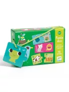 Djeco Párosító puzzle Ki hol lakik - Habitat