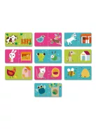 Djeco Párosító puzzle Ki hol lakik - Habitat
