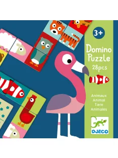 Djeco Domino Testes puzzle - Animo-puzzle