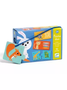   Djeco Párosító puzzle Ki mit eszik? -  Dinner's ready!