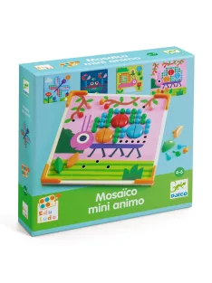 Djeco Pötyi mozaik Kisállatok - Mosaico Mini Animo