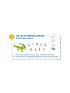 Djeco Fejlesztőjáték Csak Francia nyelvre - Grand coffret Lettres