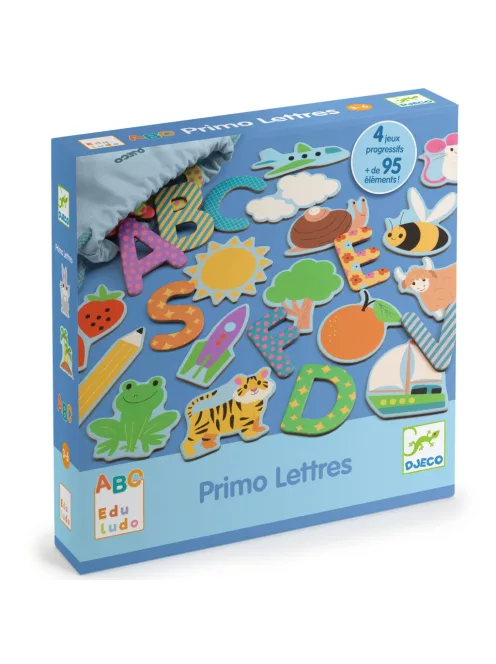 Djeco Fejlesztőjáték Csak Francia nyelvre - Eduludo Lettres