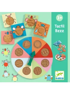Djeco Fejlesztőjáték Kitapintó - Tactil Bzzz