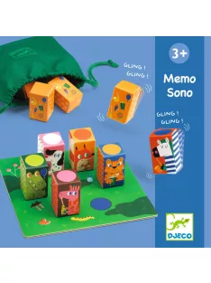 Djeco Fejlesztőjáték Hangpárosító - Memo Sono
