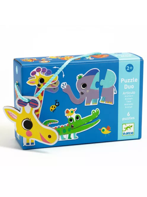 Djeco Párosító puzzle Ormányos - Articulo Animals